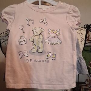 AUTHENTIC GUCCI "MY 1ST GUCCI OUTFIT" SIZE 6/9 MONTHS